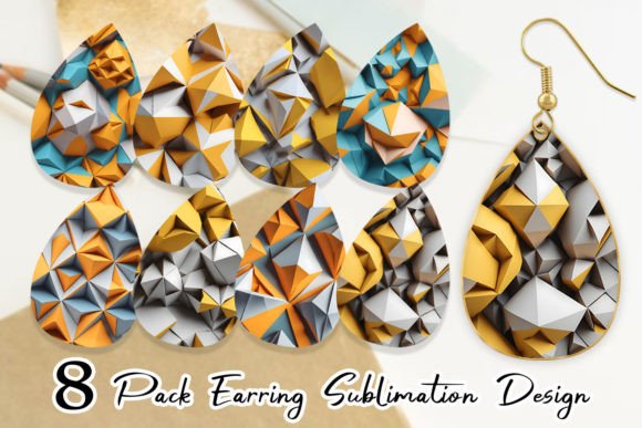 Download Earring 3D Geometric Shape - Geometric shape Collection