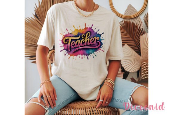 Download Teacher Glitter Splash Sublimation PNG - Splash Collection