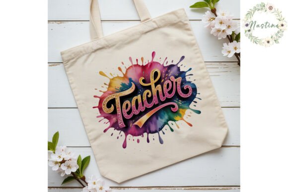 Download Teacher Glitter Splash Sublimation PNG - Splash Collection