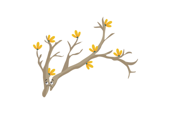 Download Spring Kawaii Cute Flower Branch - Flower branch Collection