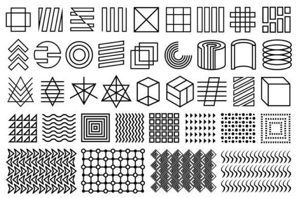 Download Geometric Shapes - Geometric shape Collection